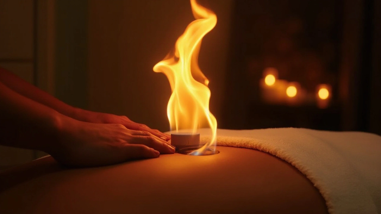 Experiencing Fire Massage