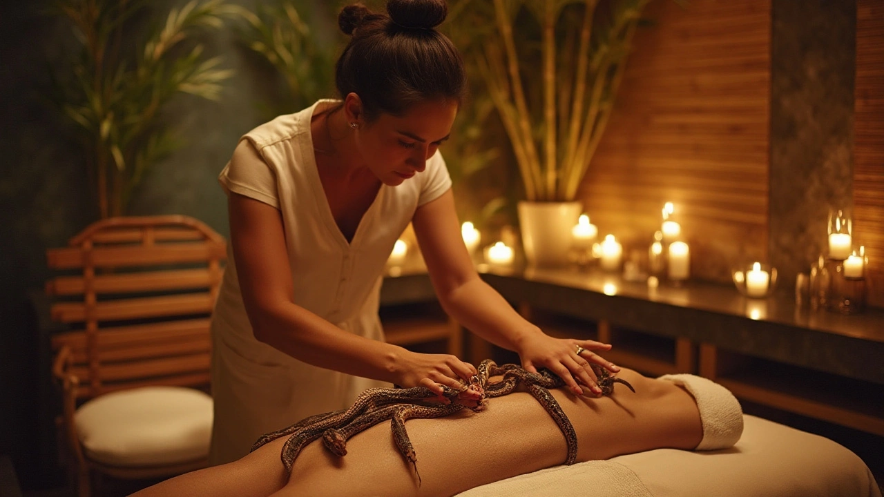 Discover the Benefits of Snake Massage Therapy for Ultimate Relaxation