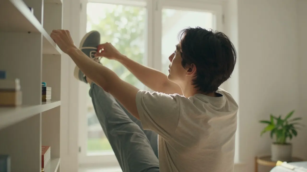 A person moving freely and without pain, demonstrating improved joint mobility.